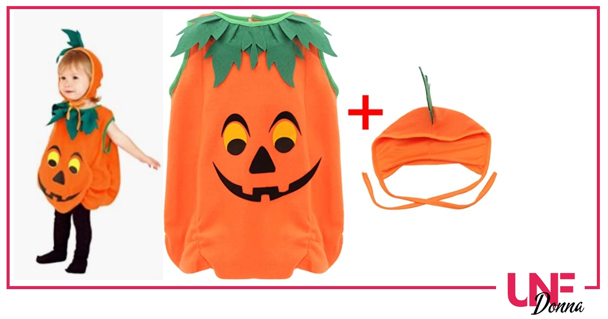 costume zucca per halloween