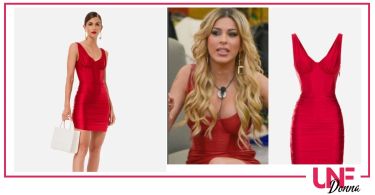 look oriana abito rosso