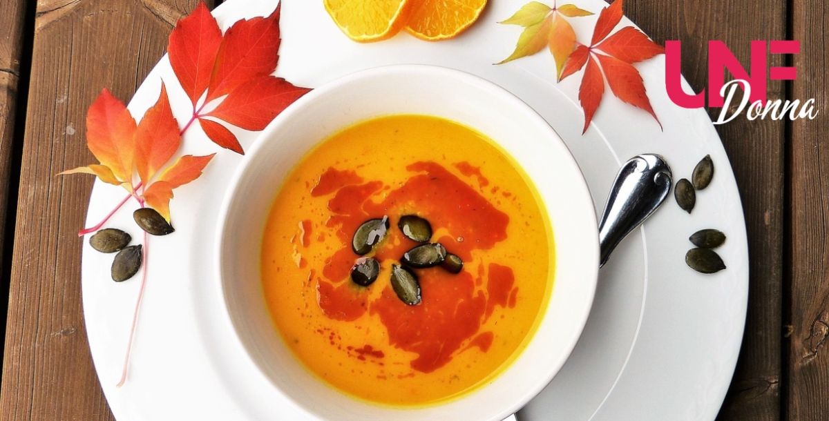 vellutata di zucca con 3 ingredienti