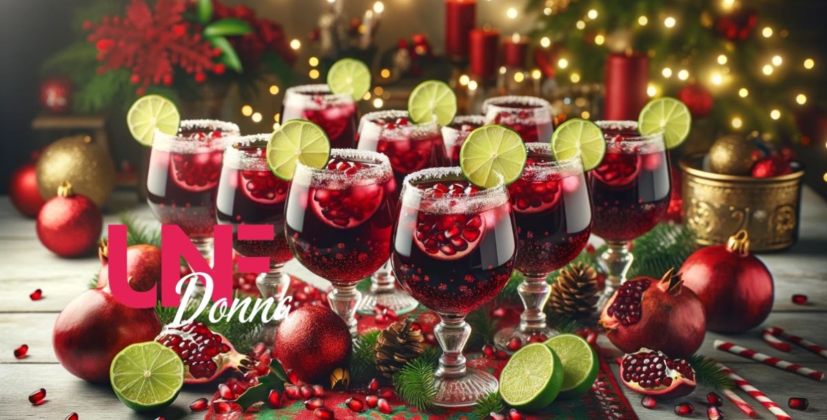 bevande natale pomegranate rum punch