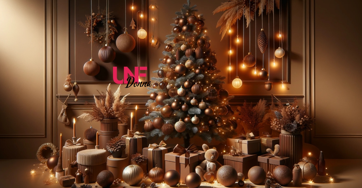 tendenze natale colore marrone