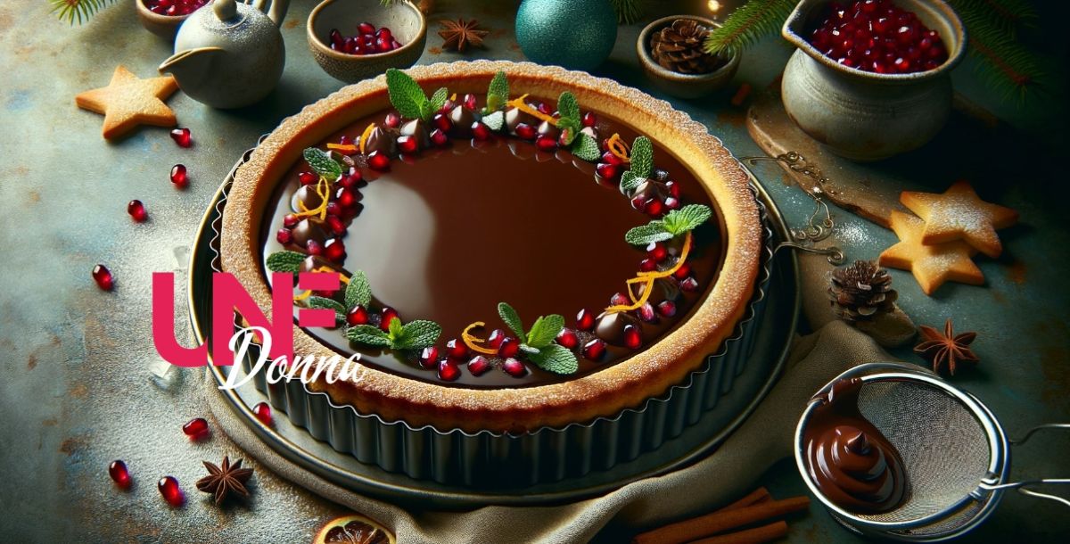 crostata pan di zenzero natale