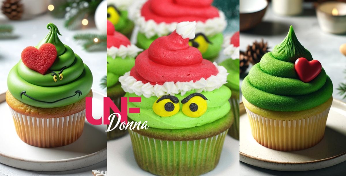 cupcake grinch per Natale