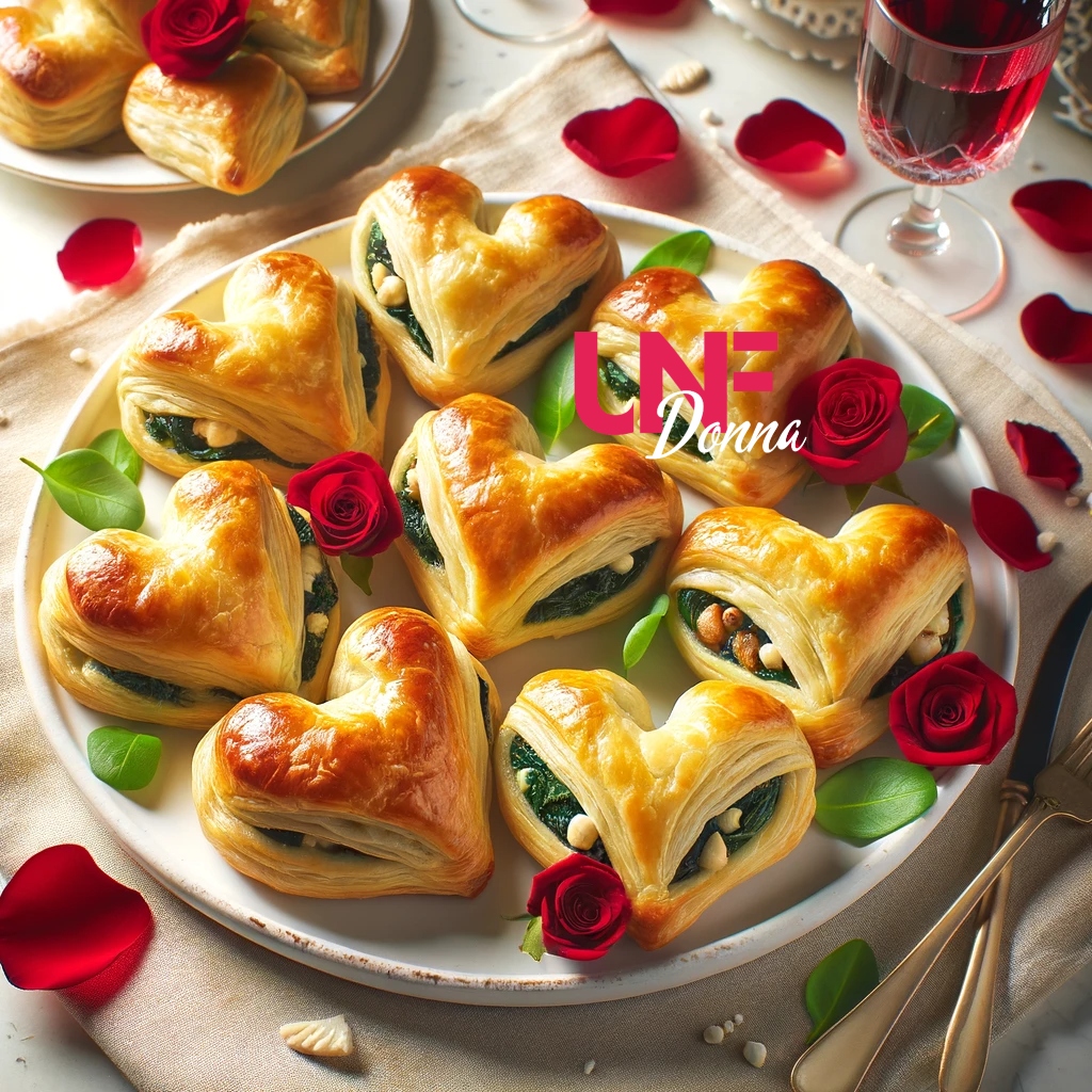 cuoricini di pasta sfoglia per san valentino