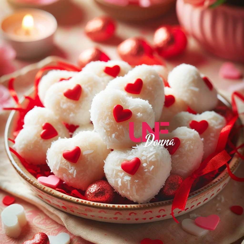 dolcetti al cocco per san valentino