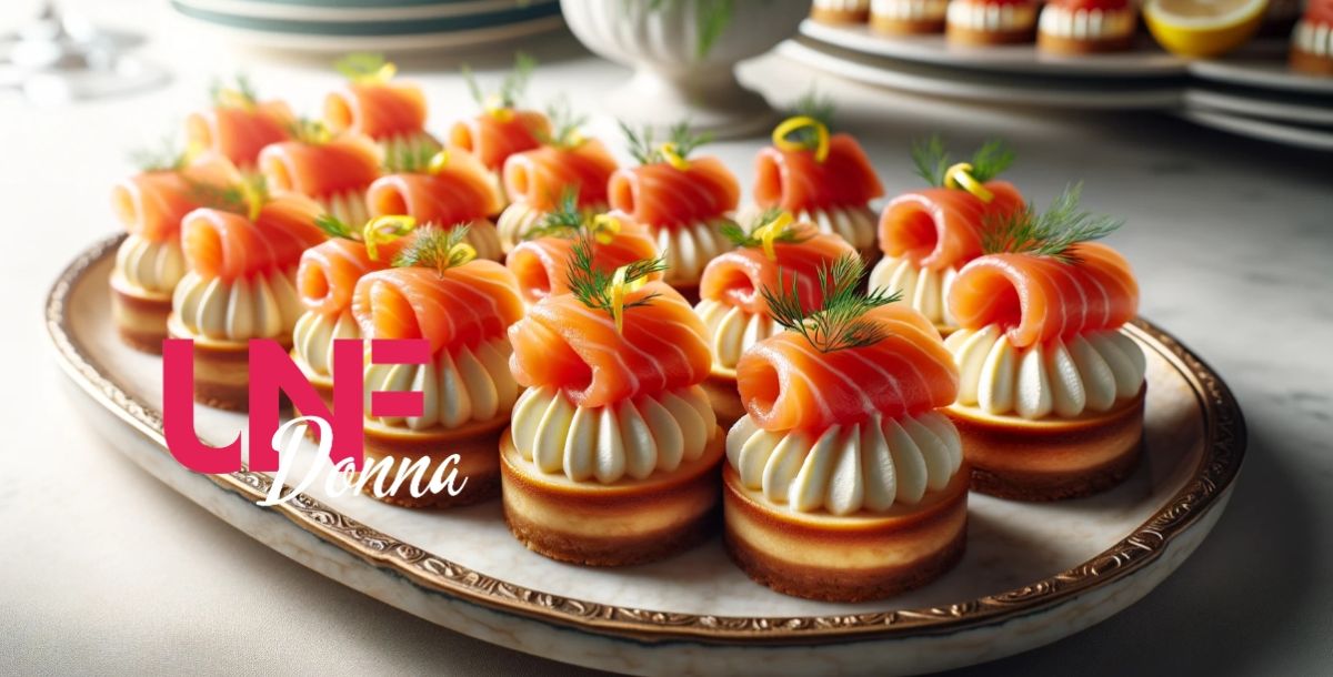 ricette del recupero con salmone le mini cheesecake