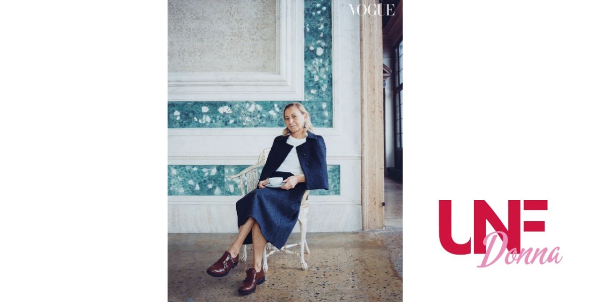 miuccia prada intervista vogue